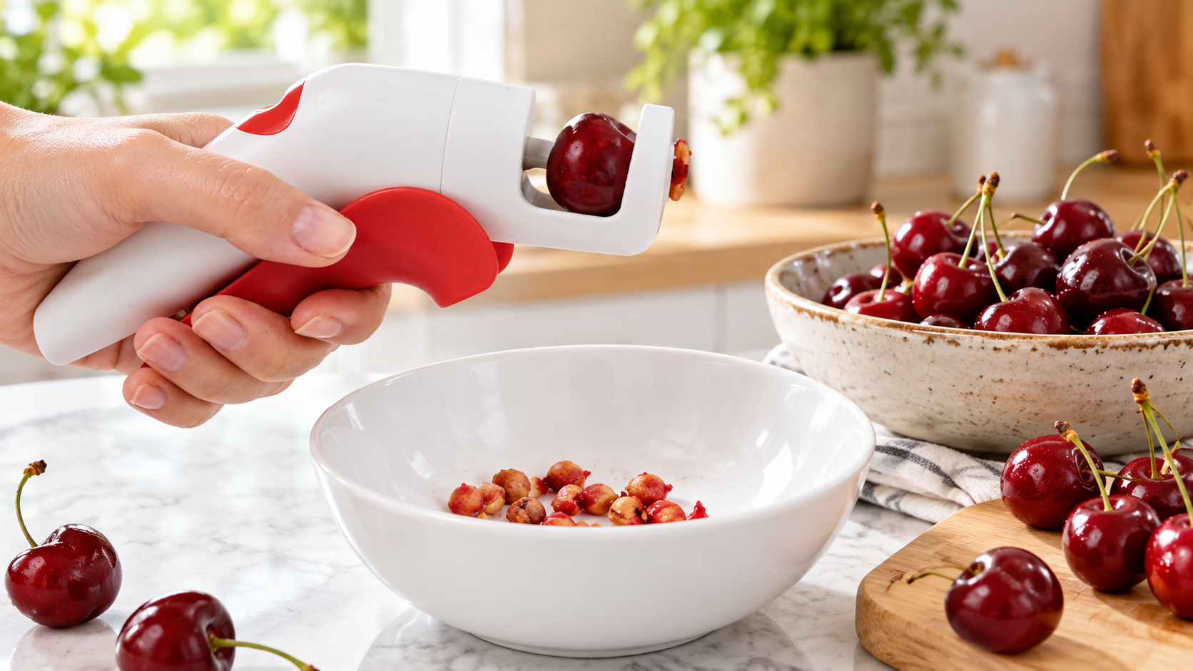 A Cherry Pitter Makes the Case for Small Kitchen Gadgets at Nexora Shop