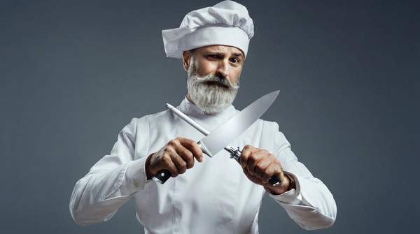 Editorial illustration for Choosing a Chef's Knife Steel: Matching Performance to Your Maintenance Tolerance