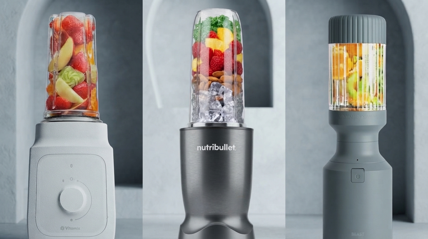 Editorial illustration for Choosing the Right Blender: How Design Impacts Performance for Home Cooks